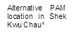Alternative PAM location in Shek Kwu Chau*