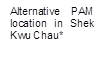 Alternative PAM location in Shek Kwu Chau*